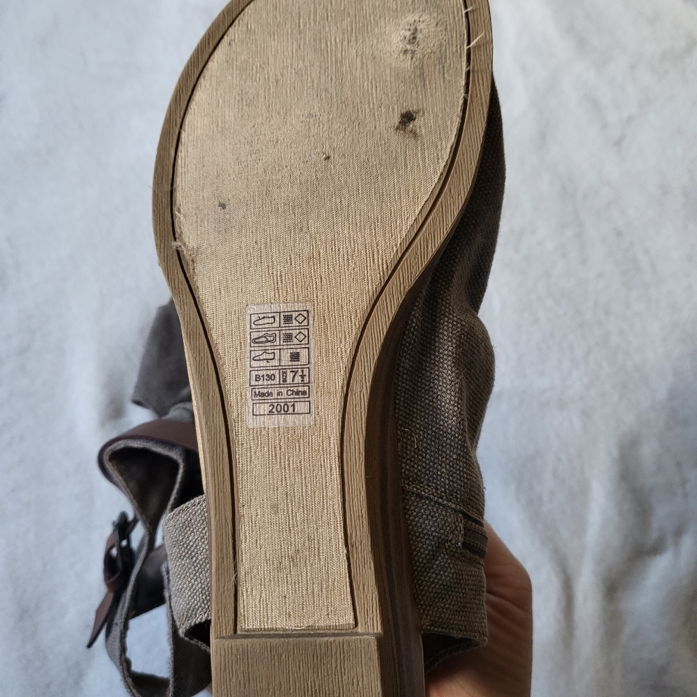 Blowfish Malibu Balla wedge sandals B130 women's size 7.5 - Picture 5 of 9